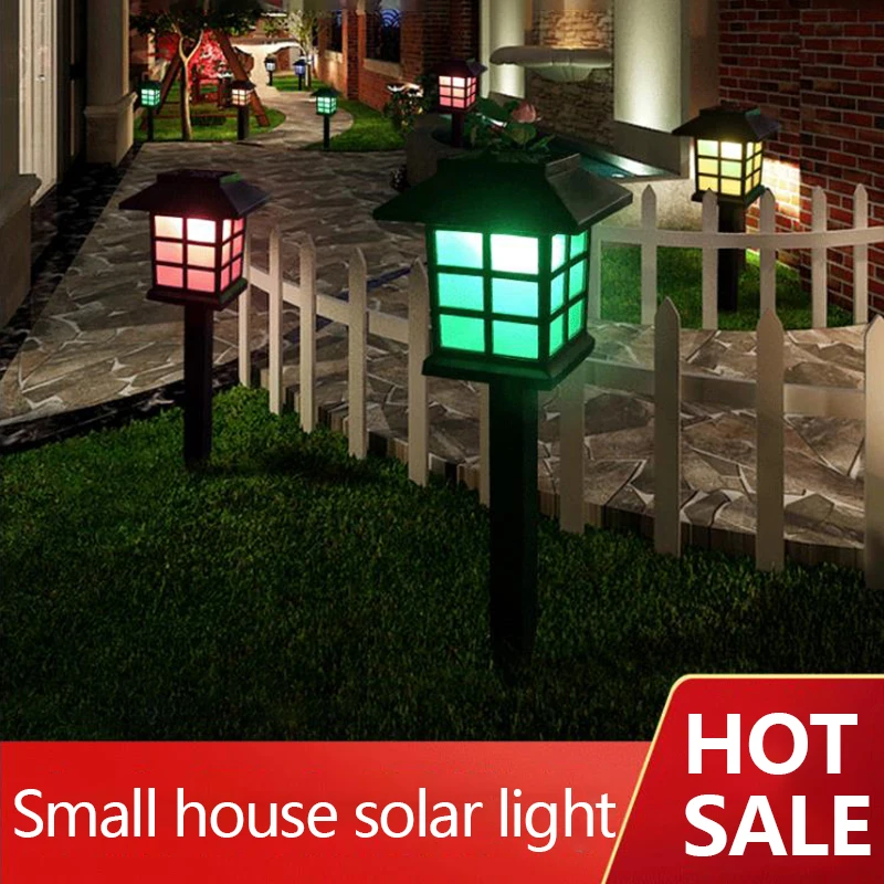 

Solar Led Lawn Light Small Room Light Solar Light Palace Light Courtyard Outdoor Waterproof IP65 Path Lighting Garden Light