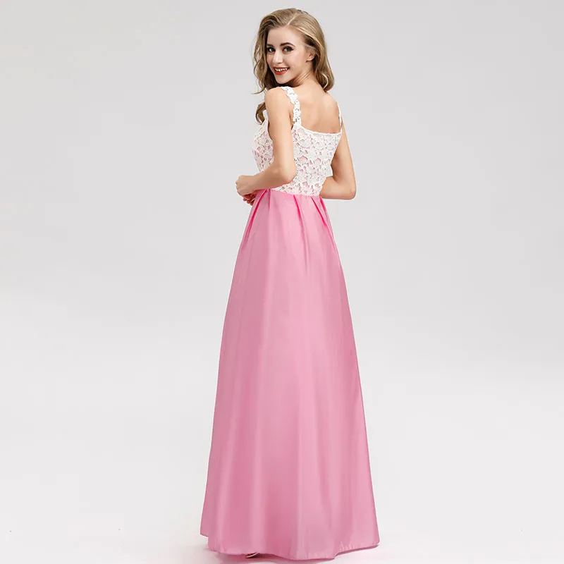 Длинное Элегантное Вечернее Платье милое кружевное платье принцессы без рукавов