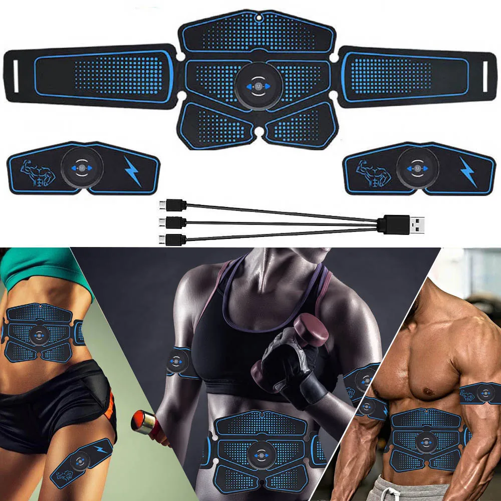 Электрический массажер для прессования мышц брюшной полости тренажеры фитнеса
