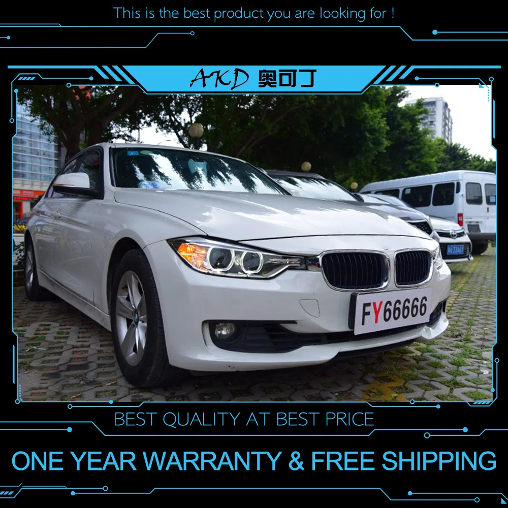 АКД автомобильного тюнинга фары для BMW 3 серии F30 320i 320Li светодиодные DRL
