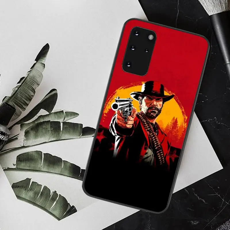 HPCHCJHM Red Dead Redemption 2 новое поступление черный чехол для мобильного телефона Samsung S20