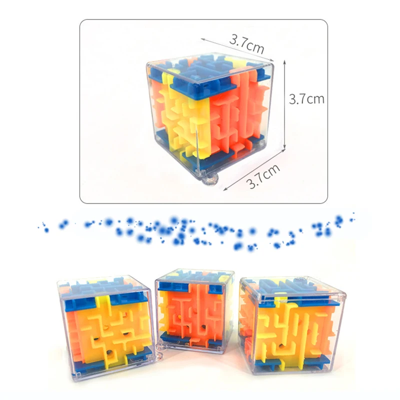 3D головоломка лабиринт игрушка Координационная игра балансировка чехол детская