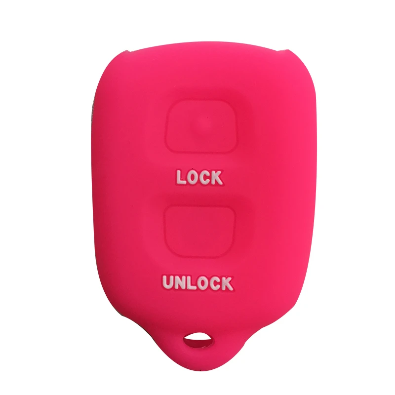 Силиконовый чехол для ключа брелка подходит Toyota RAV4 Corolla Avanza 1998 1999 откидной Чехол с