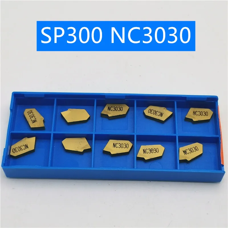 Карбид вольфрама SP200 SP300 SP400 PC9030 NC3020 NC3030 Пазовая карбидная вставка для токарного станка инструмент для токарного станка