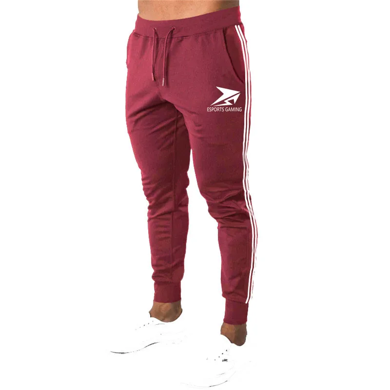 

Men's cotton Jogger Sweatpants Man Running Workout Training Trousers Male running Gym Fitness Bodybuilding Sports Pants