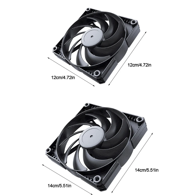 Phanteks Вентилятор охлаждения шасси компьютерный чехол вентиляторы для настольных