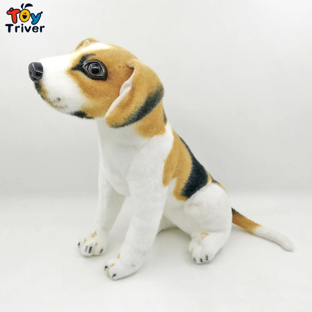 Beagle Плюшевая собачка игрушка Triver мягкие животные кукла модель собаки детские дети мальчик девочка подарок бойфренду на день рождения украшения