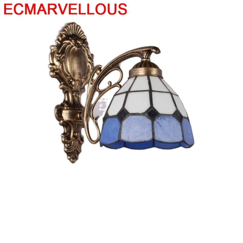 Лестницы спальни промышленный декор зеркальный светильник освещение в