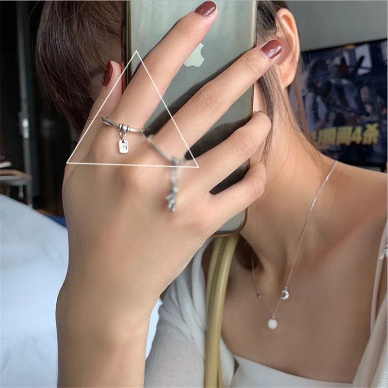 

Korea rabbit ring trendy fashion old vintage ring women holiday gift party jewelry wholesale