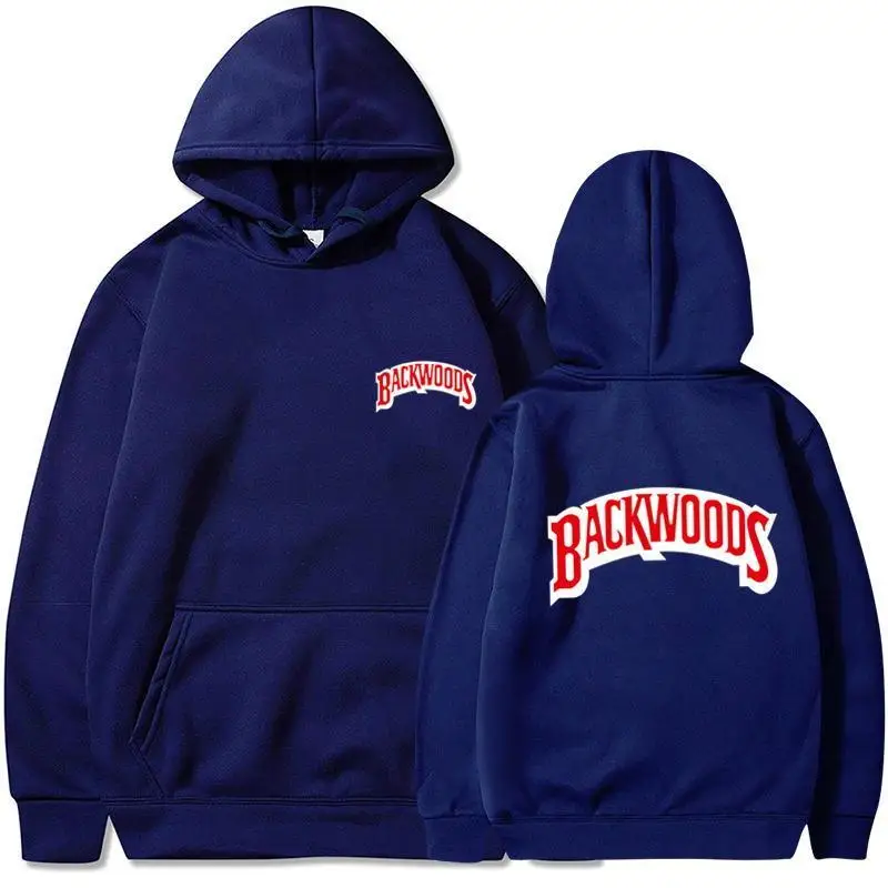 

2020 The screw thread cuff Hoodies Streetwear Backwoods Hoodie Sweatshirt Men Fashion autumn winter Hip Hop hoodie pullover