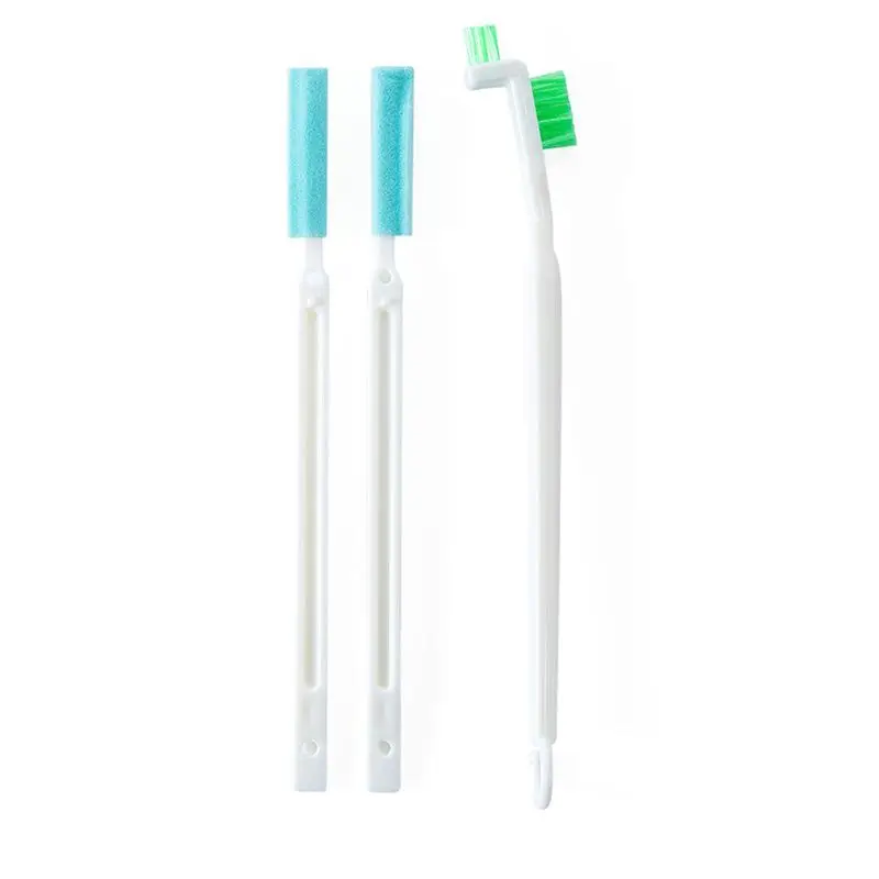 

YAS 3pcs/set Cleaning Brush Housekeeping Long Handle Baby Milk Bottle Cleaning Brushes Household