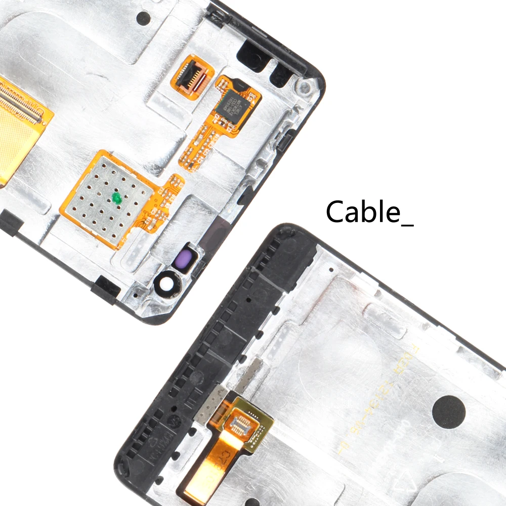 Высокое качество 4 3 &quotдля Nokia lumia 900 LCD сенсорный экран с рамкой для N900 ЖК-дисплей