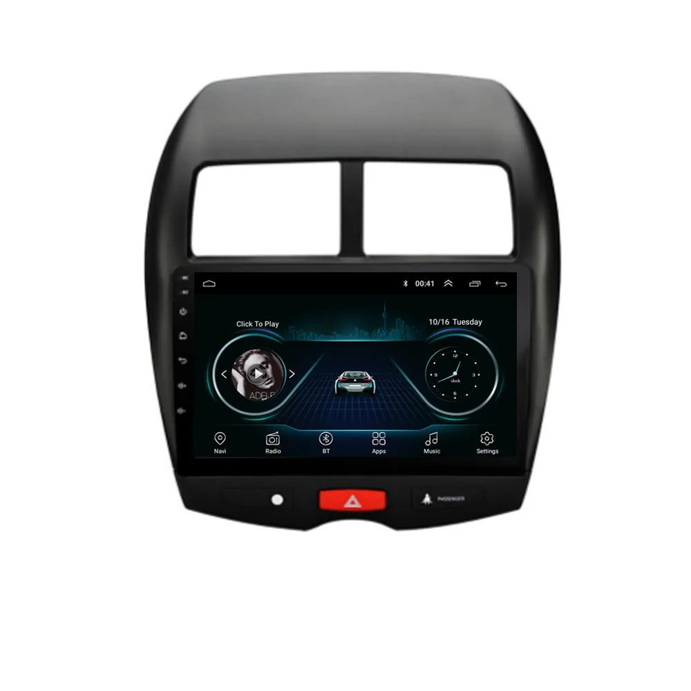 4 аппарат не привязан к оператору сотовой связи Android 8,1 для Mitsubishi ASX 2010 2011 2012 2013- мультимедиа обоих концах для подключения внешних устройств к автомобильной навигации dvd-плеер gps радио