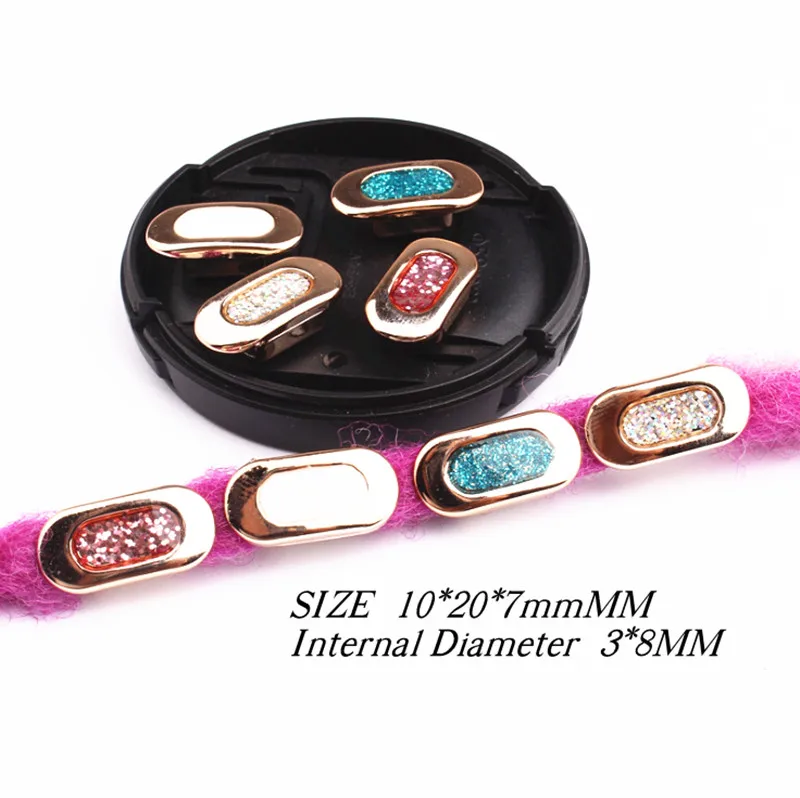 Вязаные крючком косички различных стилей акриловая Гальваническая оплетка для