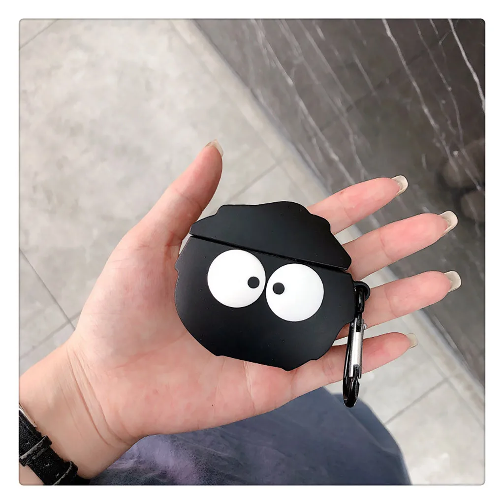 Силиконовый защитный чехол для AirPods Pro 2019 беспроводной зарядки с кольцом