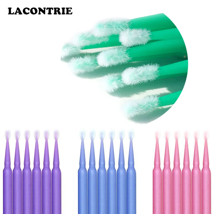 300/500 микро щетка для наращивания ресниц НОВАЯ портативная макияжа щеточки