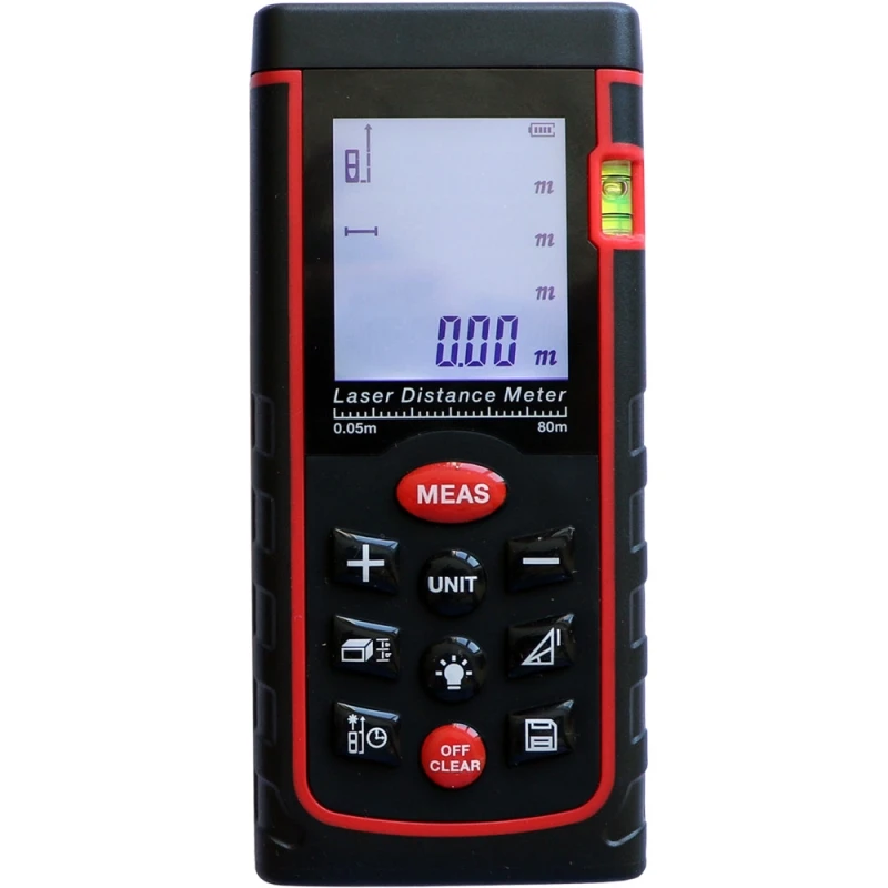 Дальномер лазерный Диолд ДЛ 80 (дальность измерения м точность 2 мм вычисление