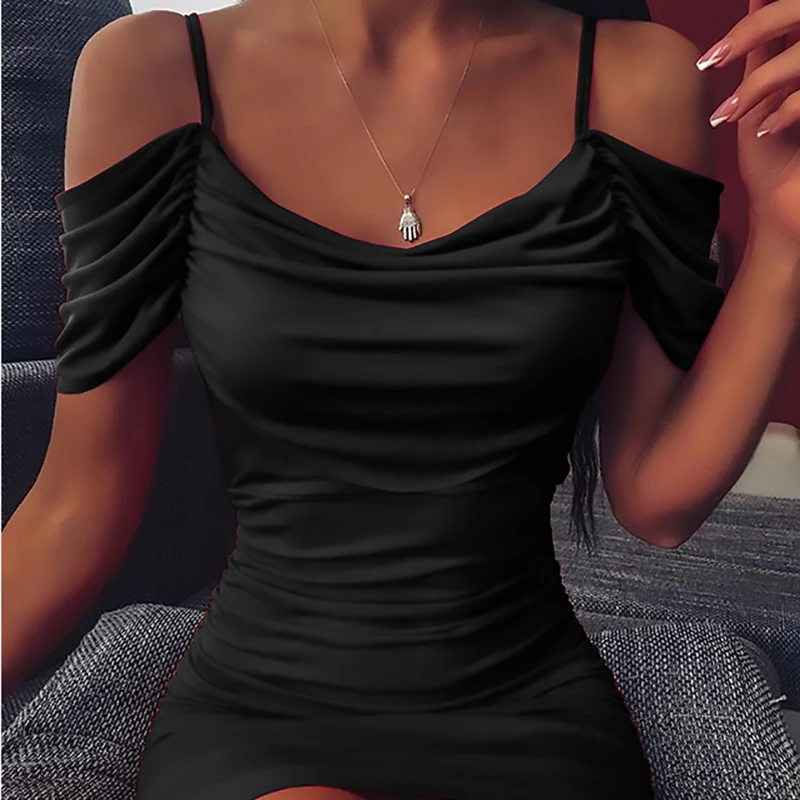 

Plus Size 2020 Summer Fashion Women Sexy Bodycon Dress Solid Color Sleeveless Mini Dress Slim Party club Dresses Clubwear