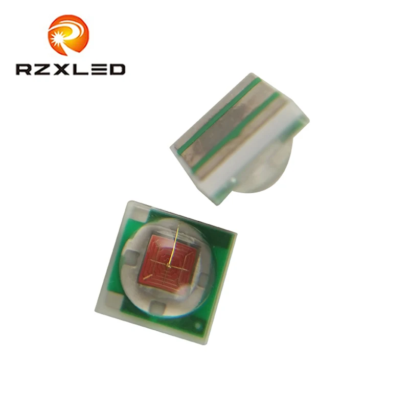 10 шт./лот светодиодный 3 Вт 700MA 2,3 V Red620NM 625NM 630NM внешнее крепление 3535 посылка чип для навигации светильник