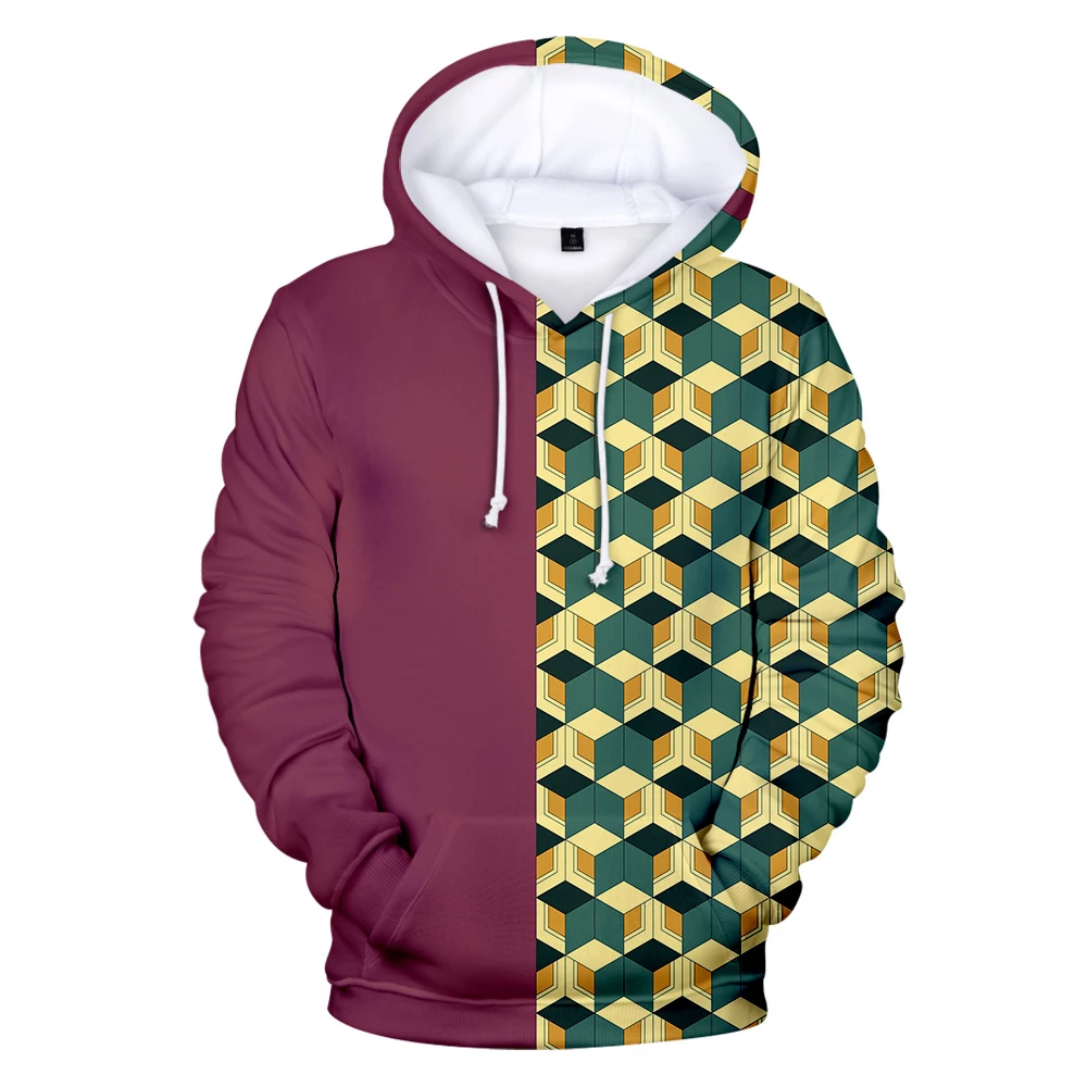 

2022 Harajuku print 3D Demon Slayer hoodie sweatshirt men/women 3D Demon Slayer sweatshirt Autumn Winter Boy's hoodie TOPS