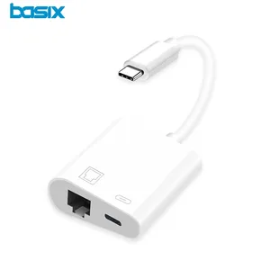 type c to ethernet lan rj45 usb c hub adapter for macbook samsung s8 huawei p30 dock xiaomi tv pd charging hub free global shipping