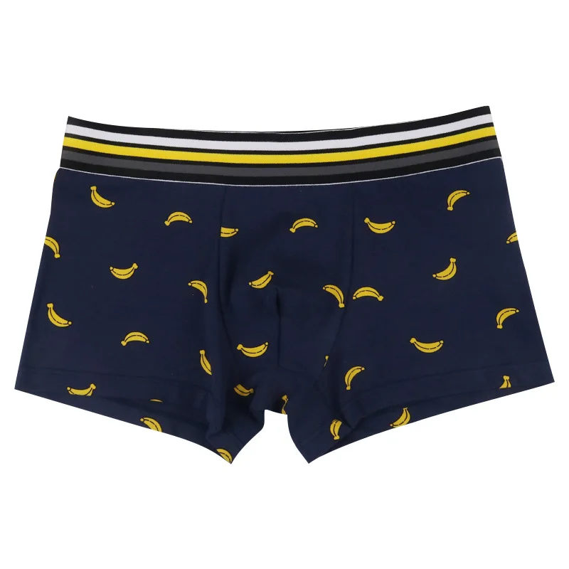 

HaleyChan Men's Cotton Cartoon Printing Boxer Brief with Comfort Flex Waistband Underwear Men Boxer Men's Underwear Boxershorts