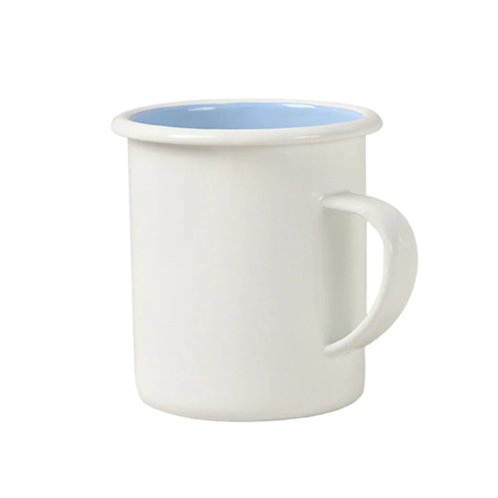 1 шт. эмалированная Новинка кружка чашка простая кофейная для воды контейнер