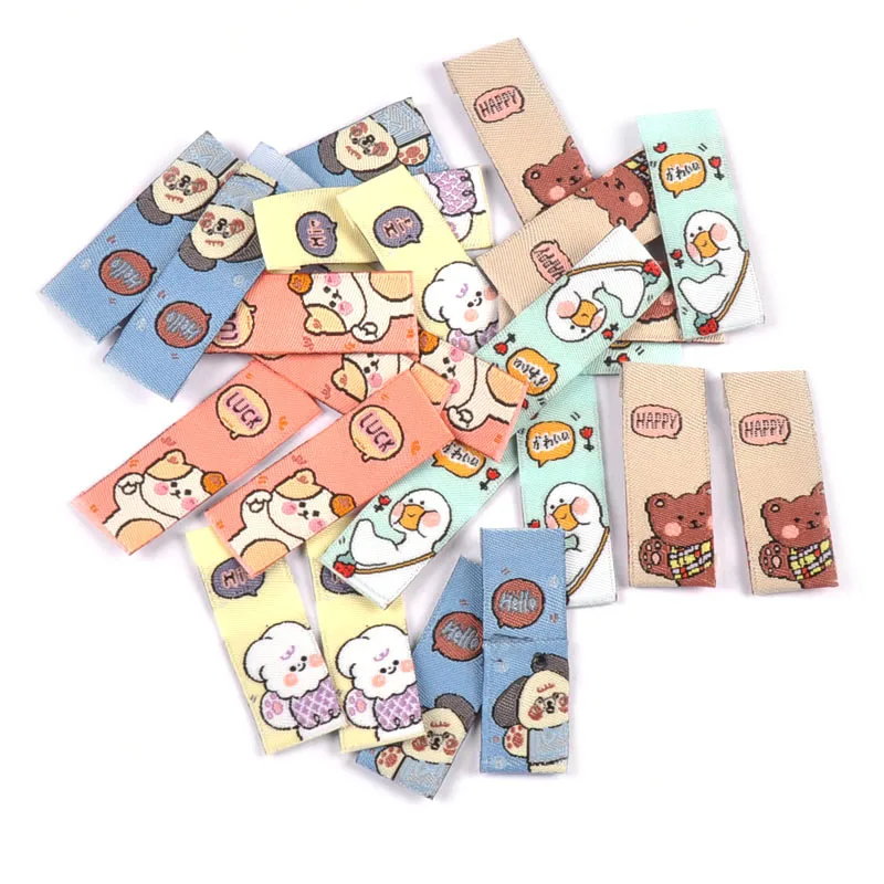 50 шт. этикетки для одежды с мультяшными животными | Дом и сад