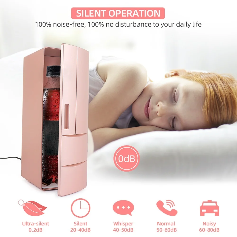 mini usb fridge freezer cosmetic refrigerator multifunction fridge cans drink beer cooler travel refrigerator icebox car office free global shipping
