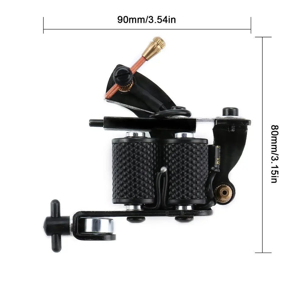 

Complete Tattoo kits Pro Gun Machine Power Pedal 10 Color Ink Sets Power Supply Disposable Needle Grip Well Balanced