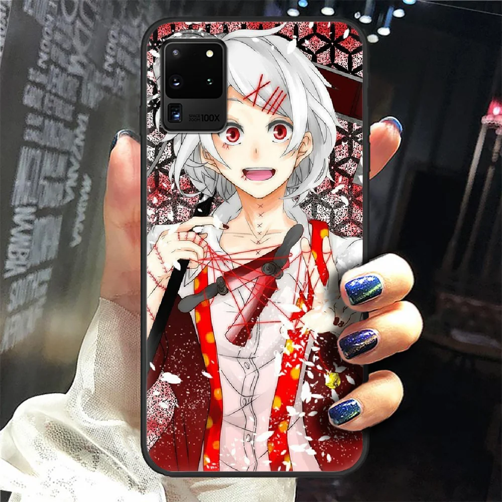 

Anime Juzo Suzuya Tokyo Phone Case Cover Hull For Samsung Galaxy S 6 7 8 9 10 e 20 edge uitra Note 8 9 10 plus black Etui