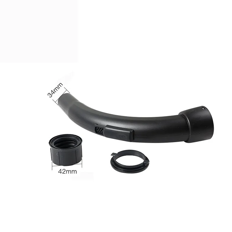 

New Universal Vacuum Cleaner Hose End Parts Bend Bent Handle Tube Wand Set 34mm