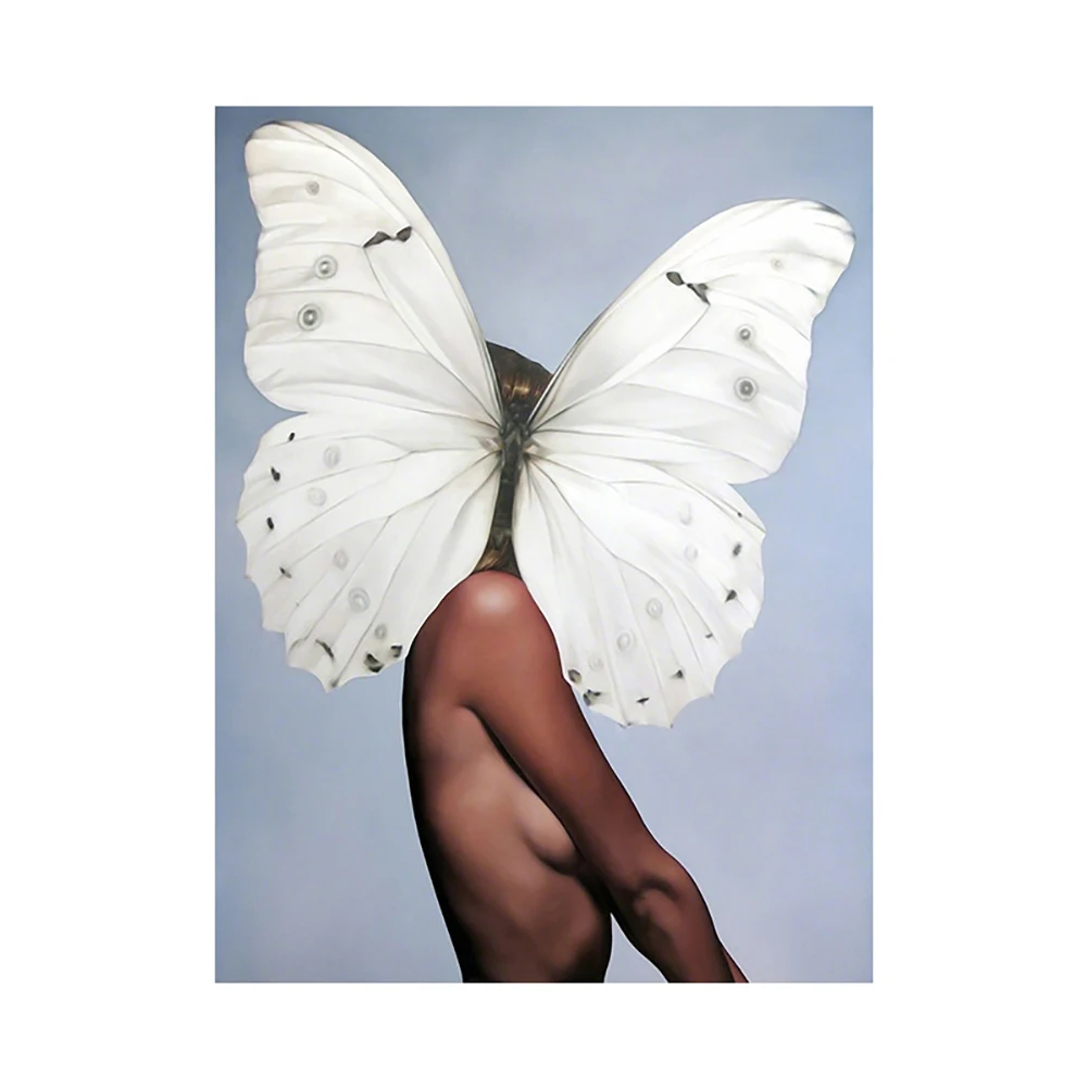 Цветочный женский холст настенная живопись Картина на холсте без рамки постеры