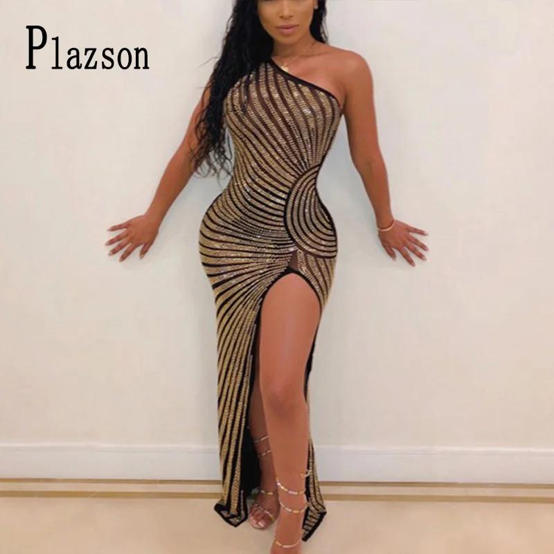 Летнее модное женское Новое Сетчатое платье с Боковым Разрезом прозрачные