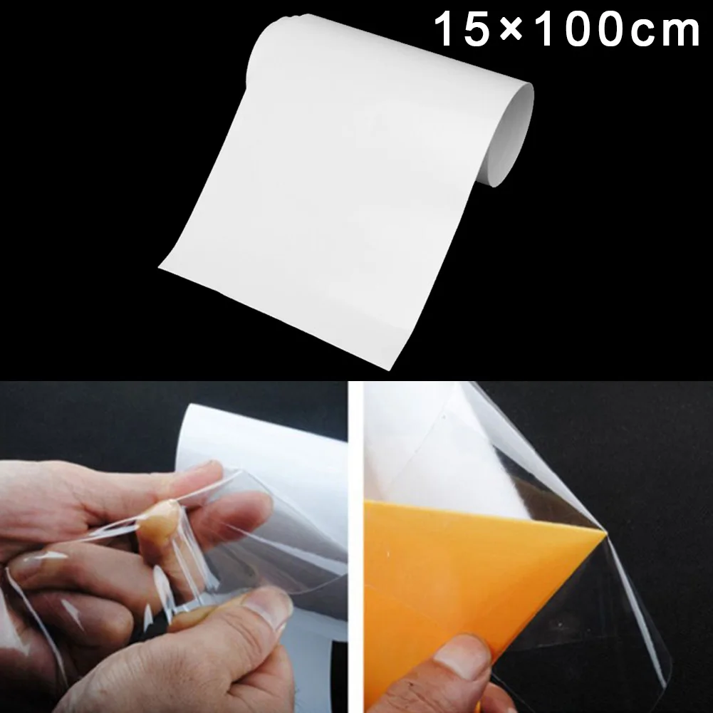 

1pc 100*15cm High Quality Mountain Bike Film Clear Waterproof Wear Surface Transparent Bike Frame Protection Sticker Stape