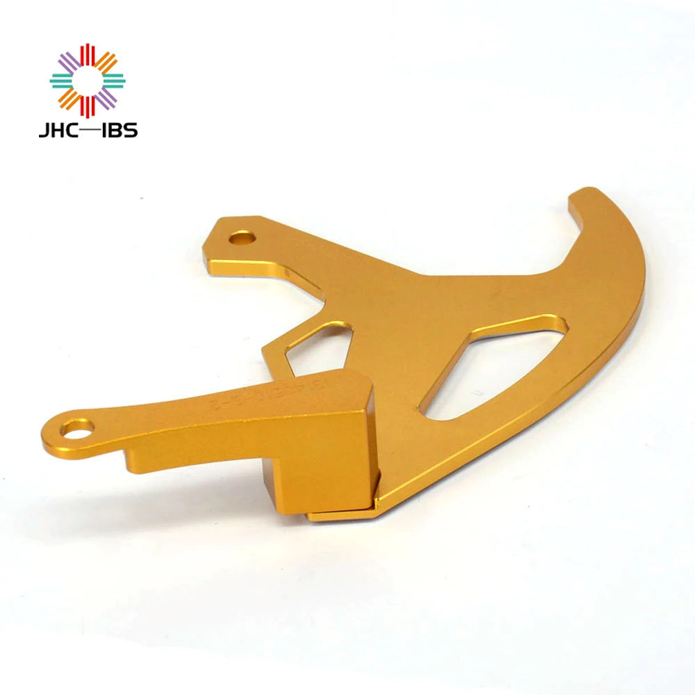 ЧПУ золото заготовка защита заднего тормозного диска для SUZUKI DRZ400S 00-15 DRZ400 DRZ400E 00-04