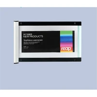 acrylic cover 297120mm horizontal wall mount sign holder picture photo poster display door signage frame indicator label case
