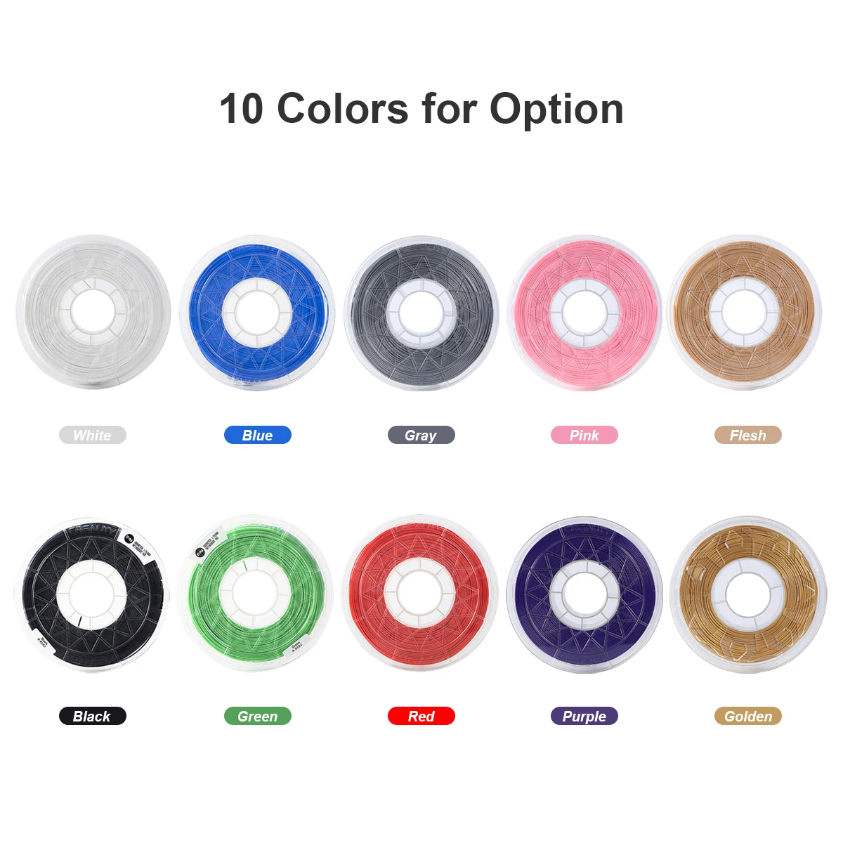 1.75mm 1kg/2.2lbs Filament 3D filament CR-PLA Filament Creality 3D Printer Dimensional Accuracy +/- 0.02 mm 3d printer filament