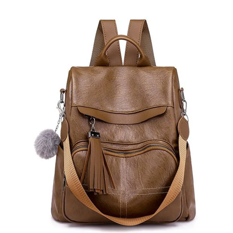 

Leuke Rugzak Vrouwen Mochila Luxe Designer Lederen Rugzakken Reizen Kleine Rugzak Schooltassen Voor Meisjes