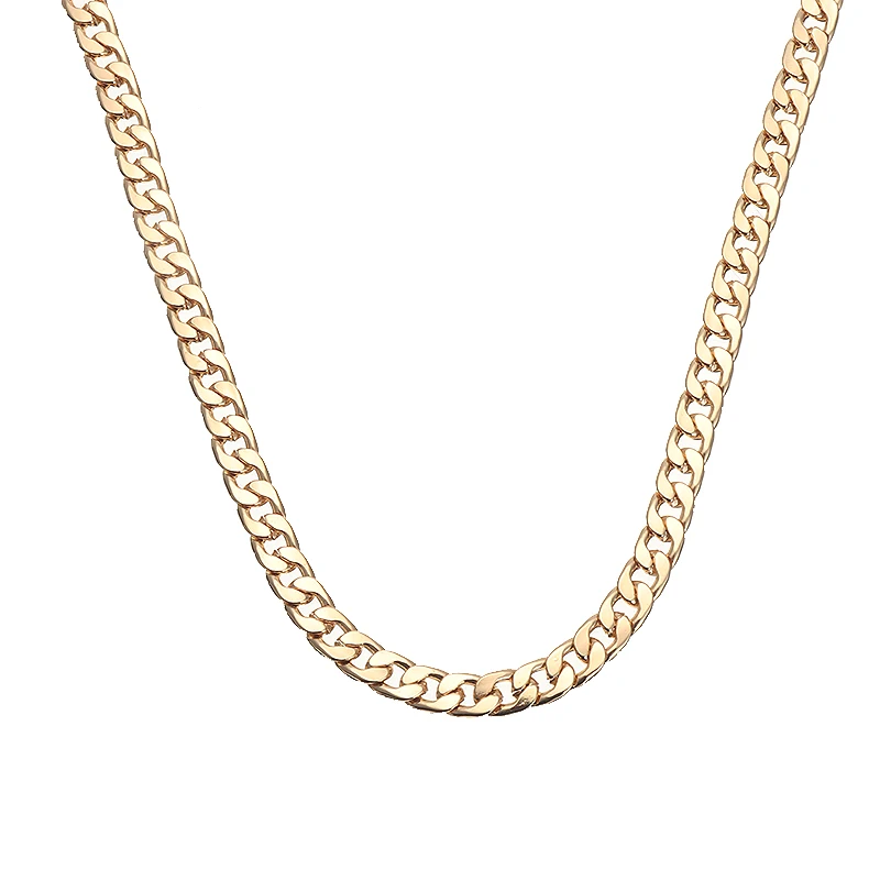 Хип хоп Золотая цепочка звеньевая для мужчин рок рэпер ночной клуб заполненная