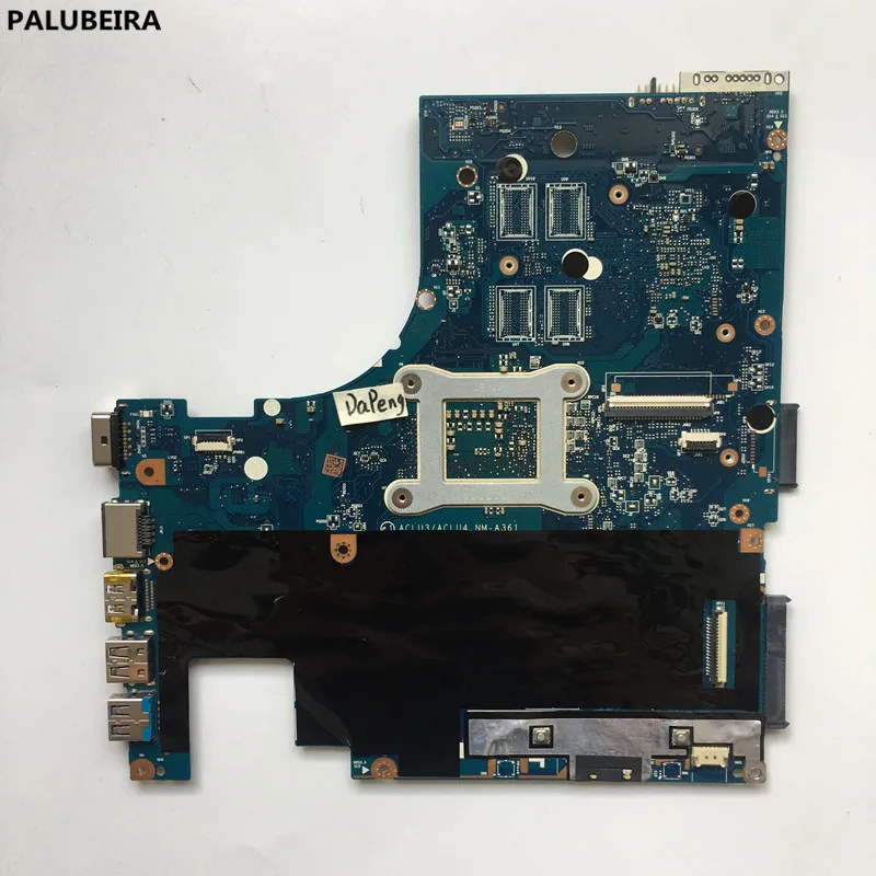 PALUBEIRA ACLU3 ACLU4 NM-A361 для lenovo G40-80 14 дюймов материнская плата для ноутбука SR23Y I5 процессор все функции полностью протестированы