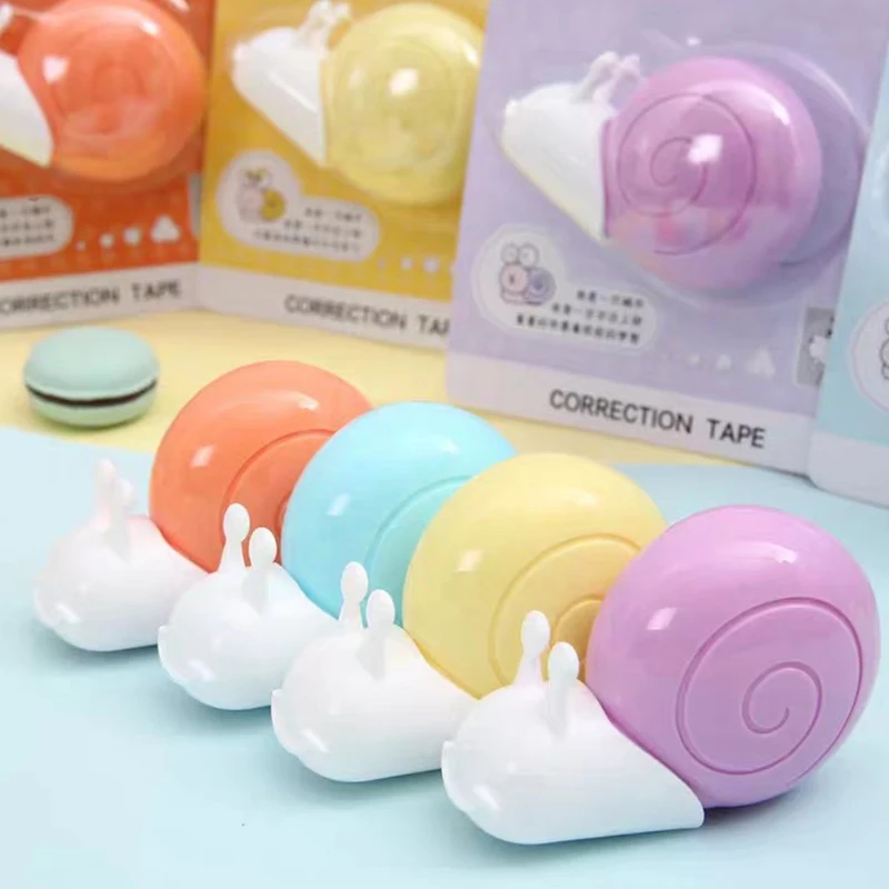 

Correction Tape Kawaii Corrections Paper 6M Cute Animal Snails Material Escolar Stationery Office School Supplies