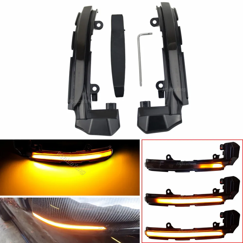 

Fit For Jaguar XE XF XJ F-TYPE XKR I-PACE X250 X260 Car Accessories Dynamic Turn Signal Light LED Side Mirror Indicator Blinker