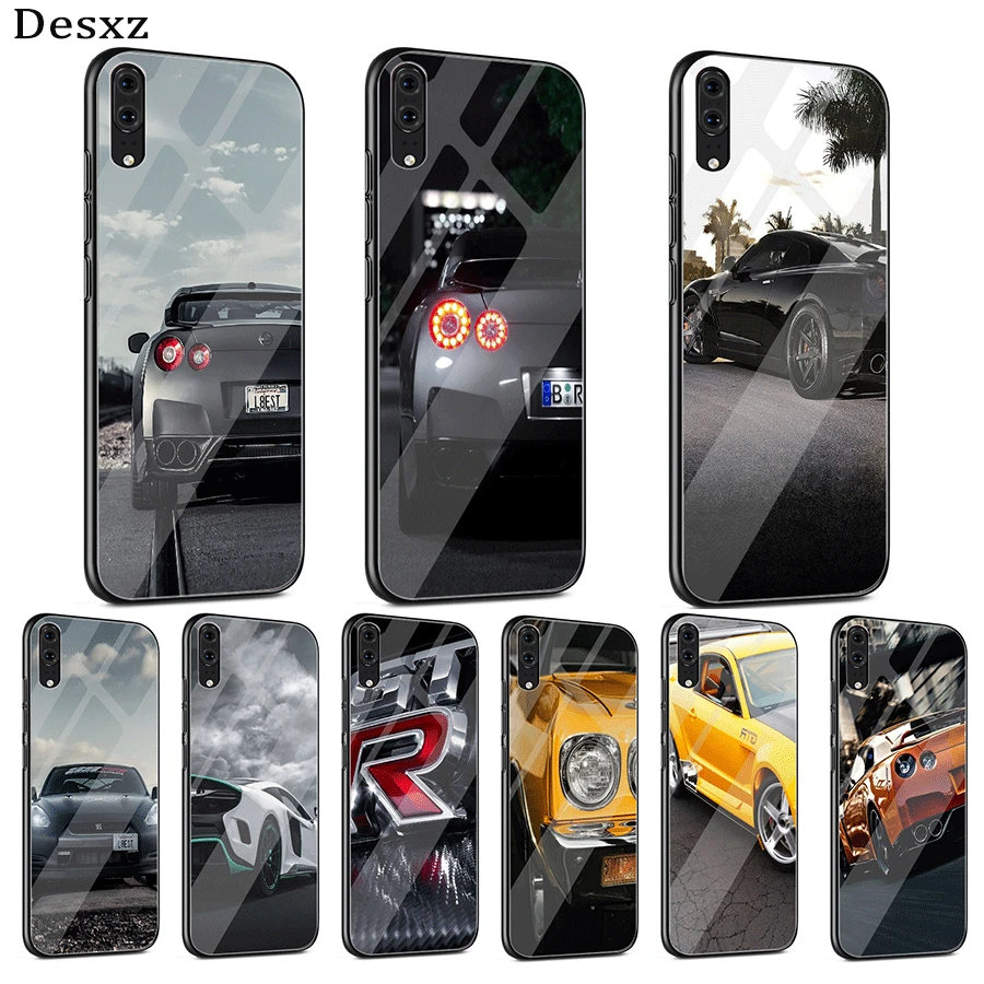 GTR автомобильный Новый чехол для телефона из закаленного стекла Xiaomi Mi 8 Lite 9 F1 A1 A2 5X