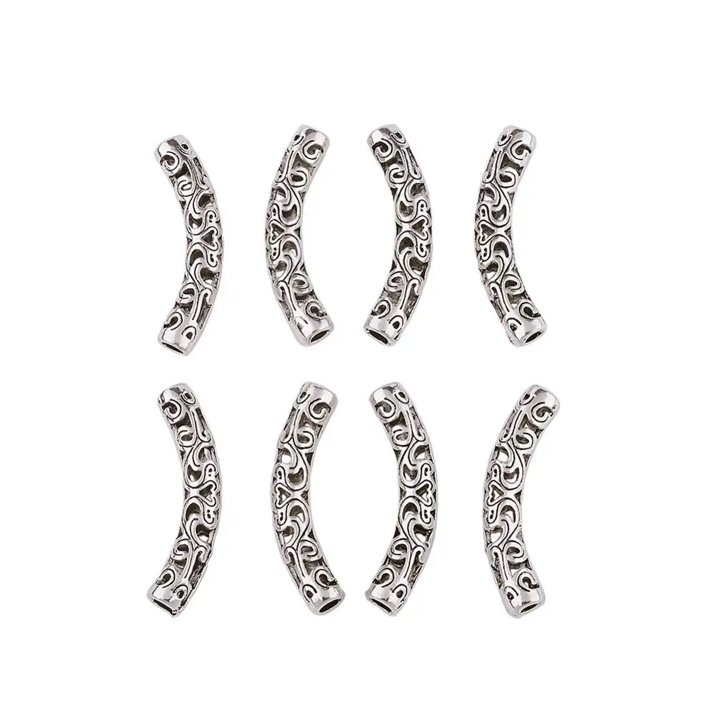 

100 шт., бусины из сплава в тибетском стиле, подвески для ожерелья, браслета, изготовления ювелирных изделий своими руками, 36, 5 х6х5 мм