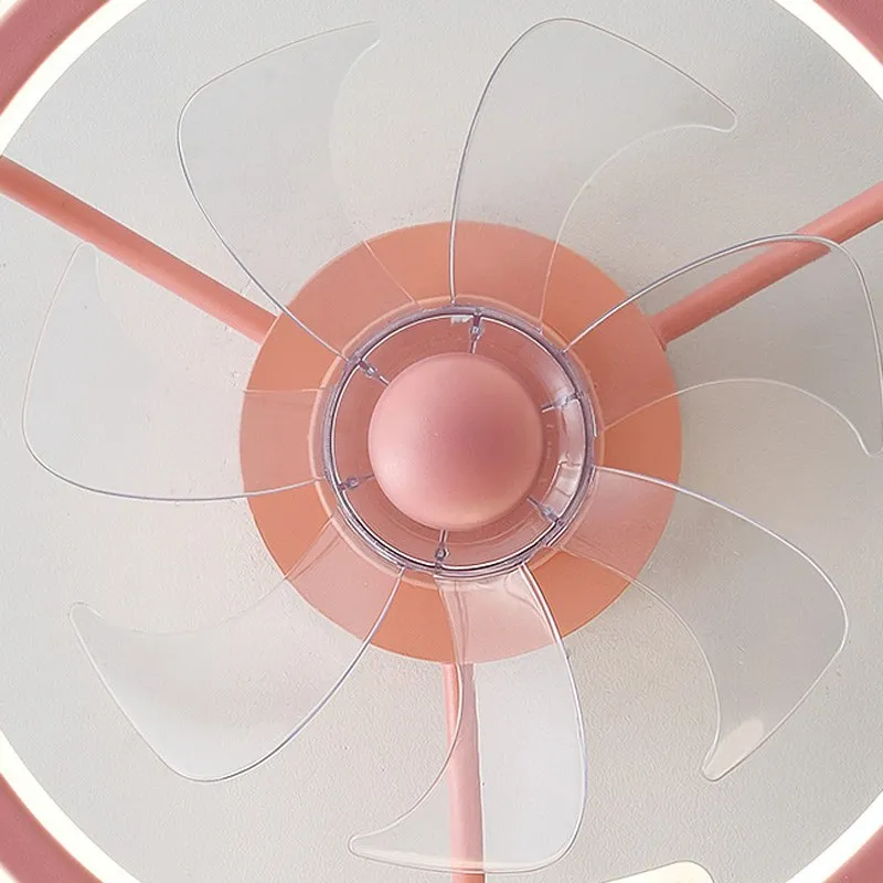 Современная светодиодная лампа для вентилятора в спальню креативный