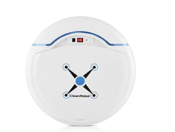 Робот пылесос для уборки дома автоматический умный пола с пультом ДУ сухой и