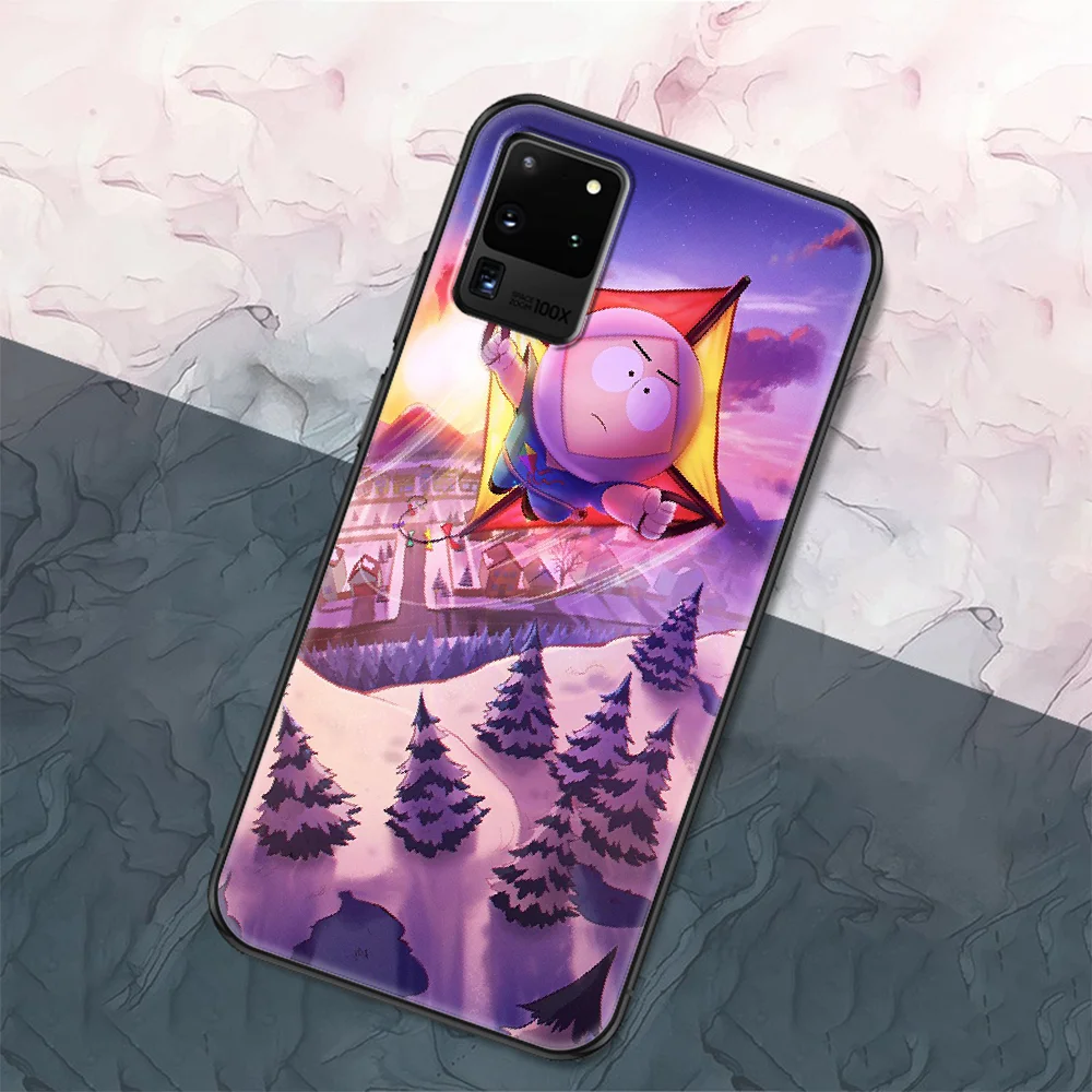 

Anime South ParkS Cartoon Phone case For Samsung Galaxy Note 4 8 9 10 20 S8 S9 S10 S10E S20 Plus UITRA Ultra black art hoesjes