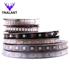 Модифицированная Светодиодная лента WS2815 WS2812B WS2813, индивидуально модифицируемые светодиодные лампы RGB с двойным сигналом, 3060100144 светодиодовм, 12 В постоянного тока