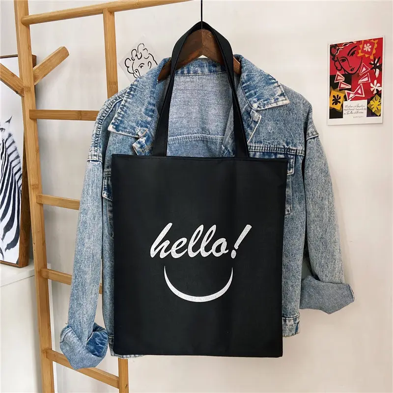 Модная ручная Холщовая Сумка для женщин простой литературный портфель на одно